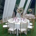 alquiler de sillas tifany doradas