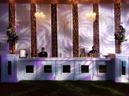 barra de espejos para eventos
