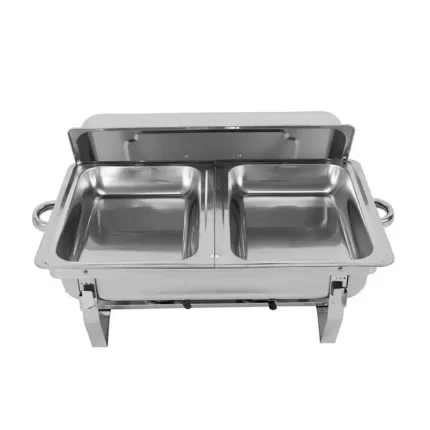 "Alquiler Samovar Rectangular 2 Divisiones Acero Inoxidable | Lima